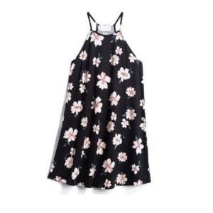 Floral Black Sundress